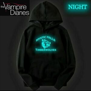 Glow-In-The-Dark TVD The Vampire Diaries Hoodie